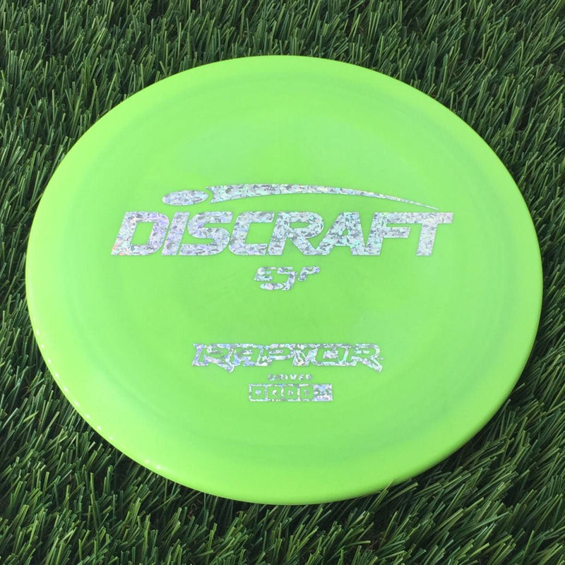 Discraft ESP Raptor with 2023 New Font Stamp - 169g Green