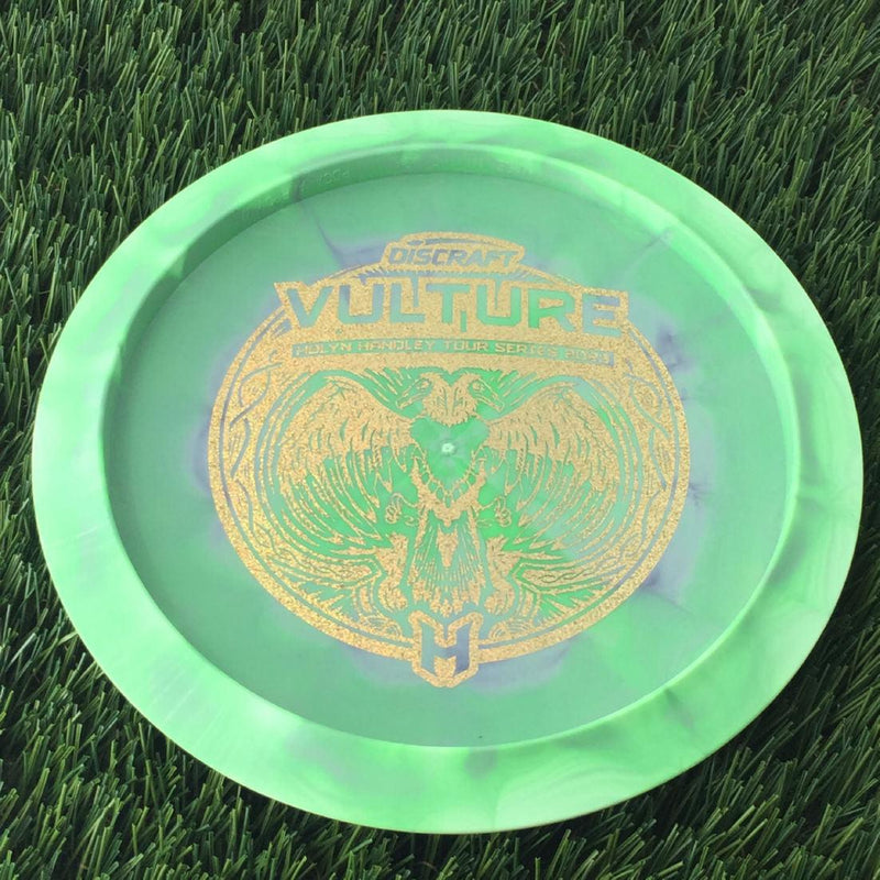 Discraft ESP Swirl Vulture with Holyn Handley Tour Series 2023 Stamp - 174g Green