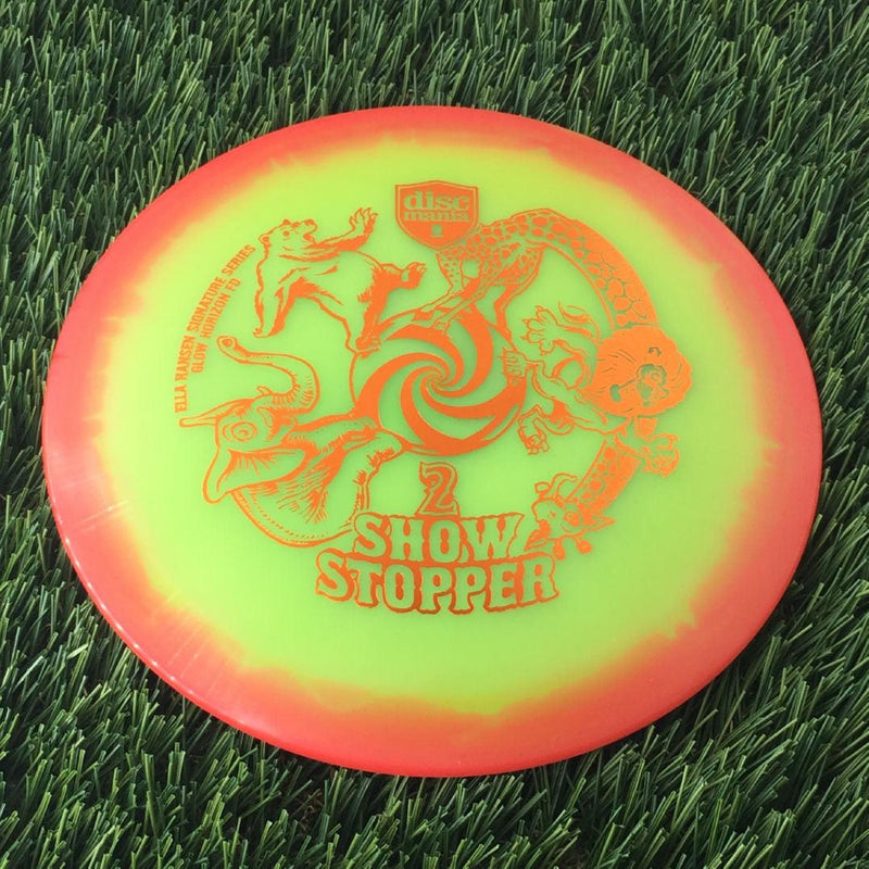 Discmania Horizon C-Line Color Glow FD with Ella Hansen Signature Series Show Stopper 2 Stamp - 176g Pale Green