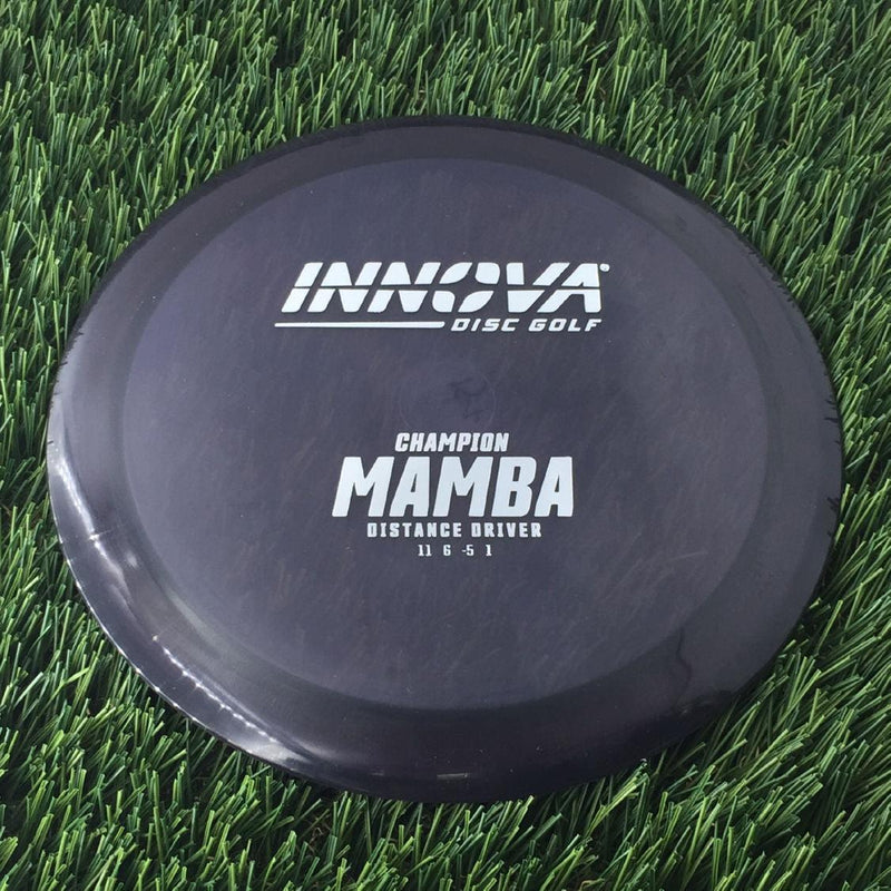 Innova Champion Mamba with Burst Logo Stock Stamp - 157g - Translucent Dark Purple