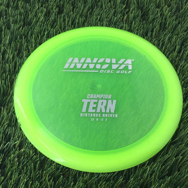 Innova Champion Tern with Burst Logo Stock Stamp - 146g - Translucent Light Green