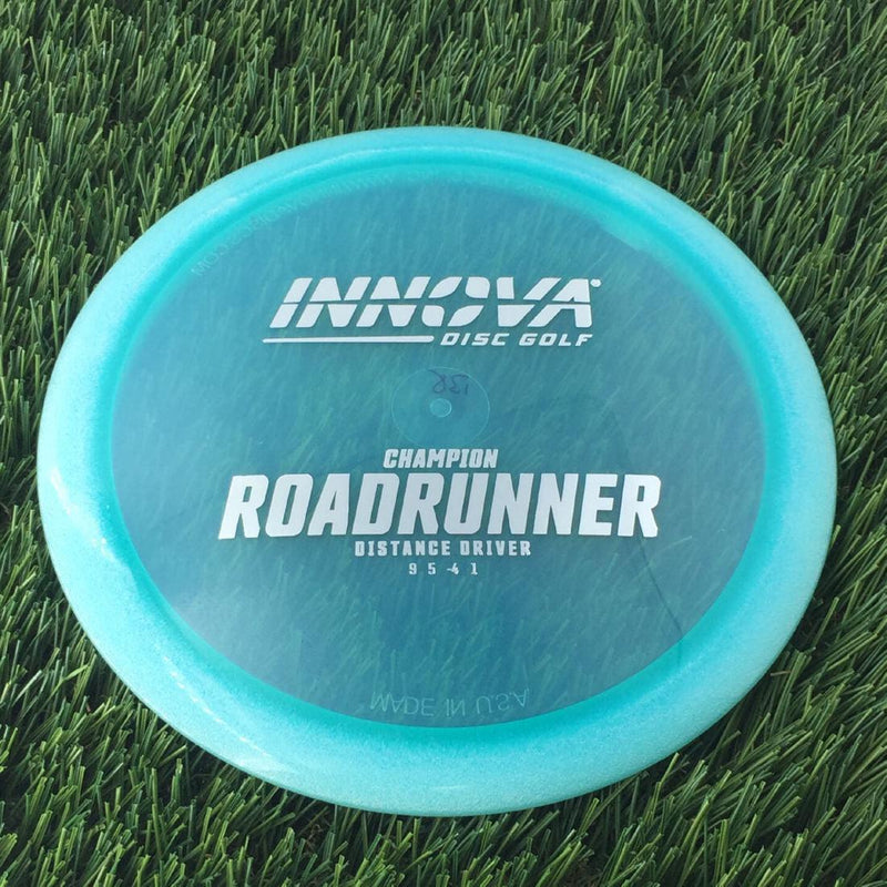 Innova Champion Roadrunner with Burst Logo Stock Stamp - 138g - Translucent Light Blue