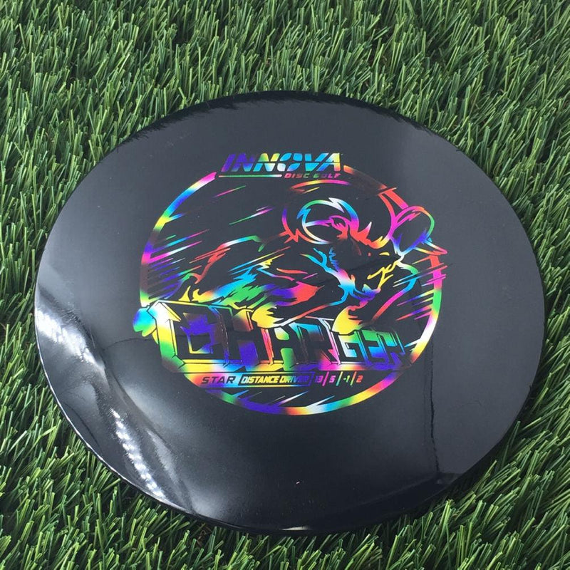 Innova Star Charger with Burst Logo Stock Stamp - 175g Black