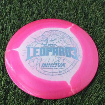 Innova Halo Star Leopard3 with Burst Logo Stock Stamp - 153g Pink