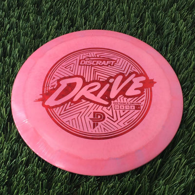 Discraft ESP Drive with Paige Pierce - PP Logo - ZigZag Pattern Stamp - 174g Pink