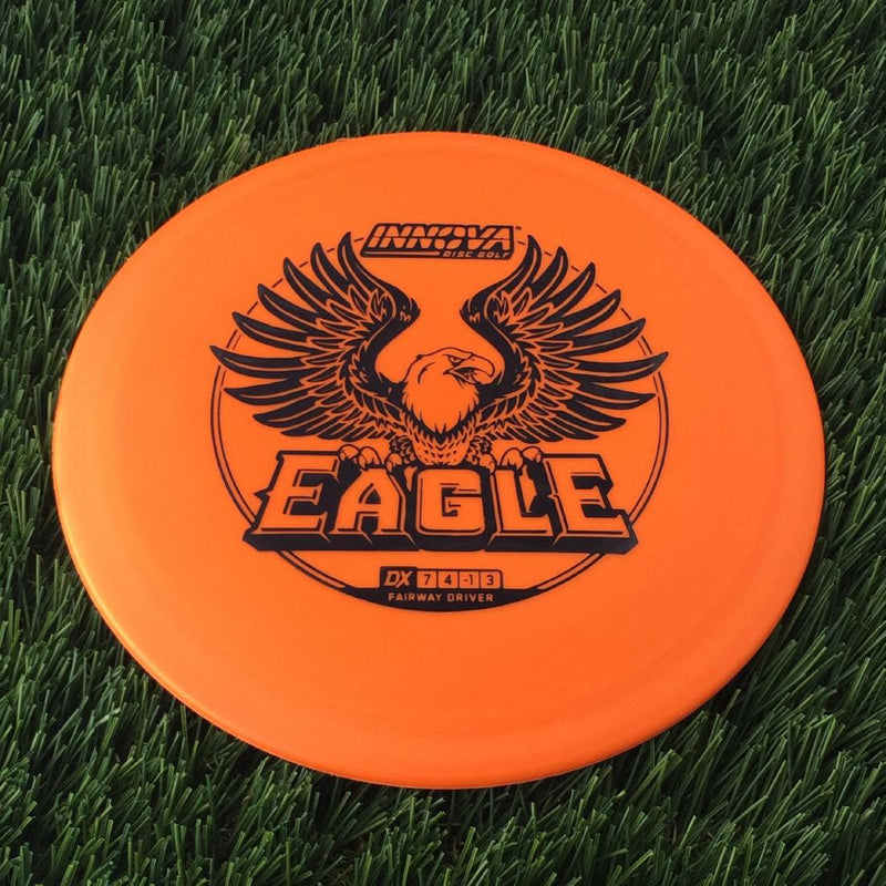 Innova DX Eagle with Burst Logo Stock Stamp - 175g Orange