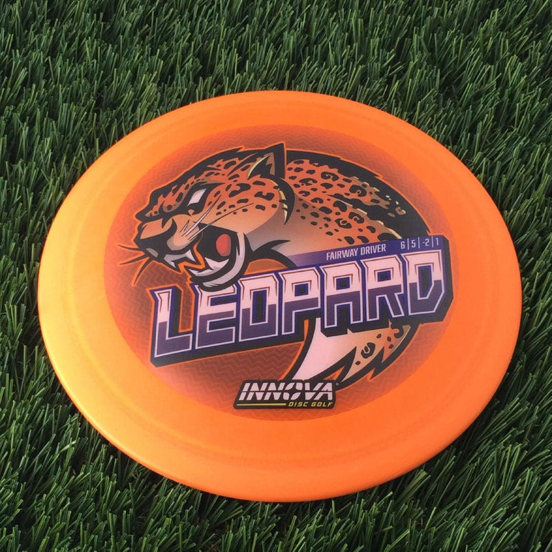 Innova DX Leopard with INNfuse Stock Stamp - 170g Orange