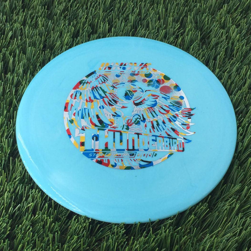 Innova Star Thunderbird with Burst Logo Stock Character Stamp - 168g Light Blue