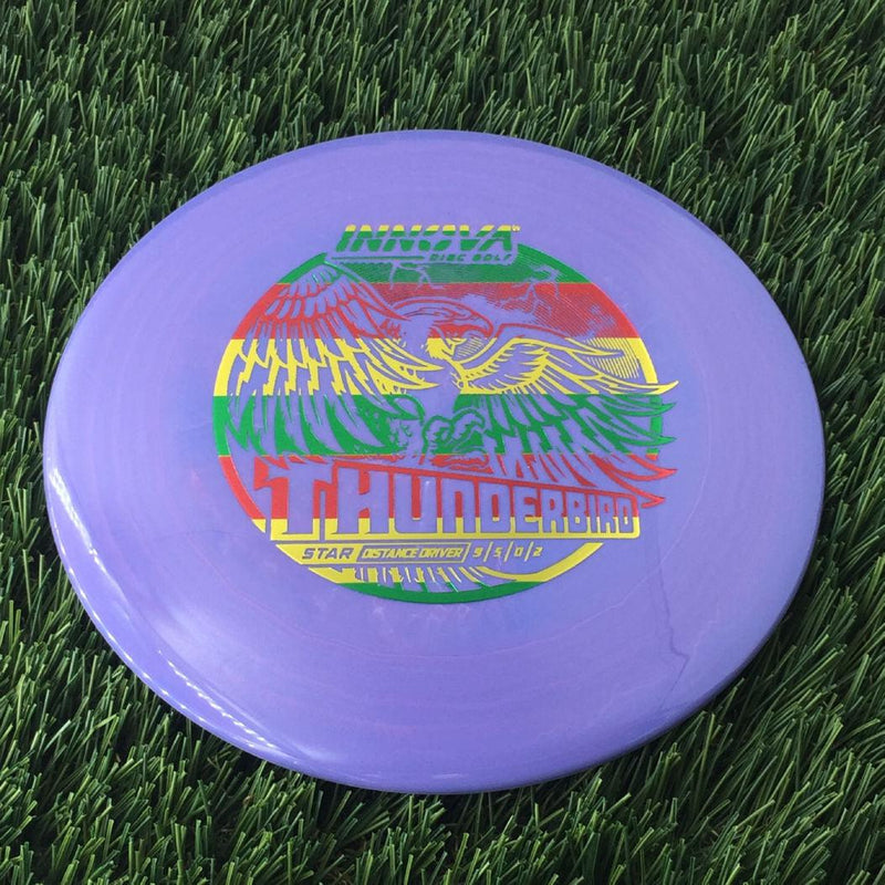 Innova Star Thunderbird with Burst Logo Stock Character Stamp - 169g Purple