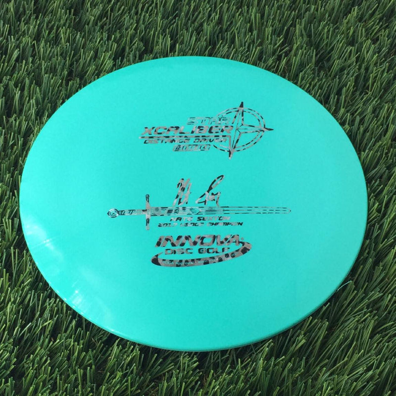 Innova Star Xcaliber with Nate Sexton 2017 USDGC Champion - Sexcaliber Stamp - 171g Teal Green