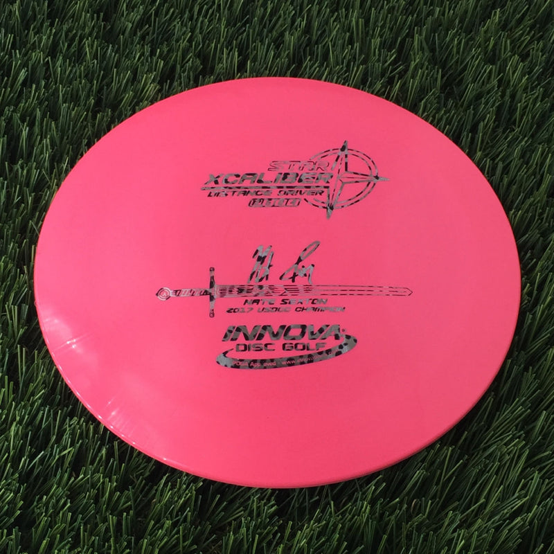 Innova Star Xcaliber with Nate Sexton 2017 USDGC Champion - Sexcaliber Stamp - 171g Pink