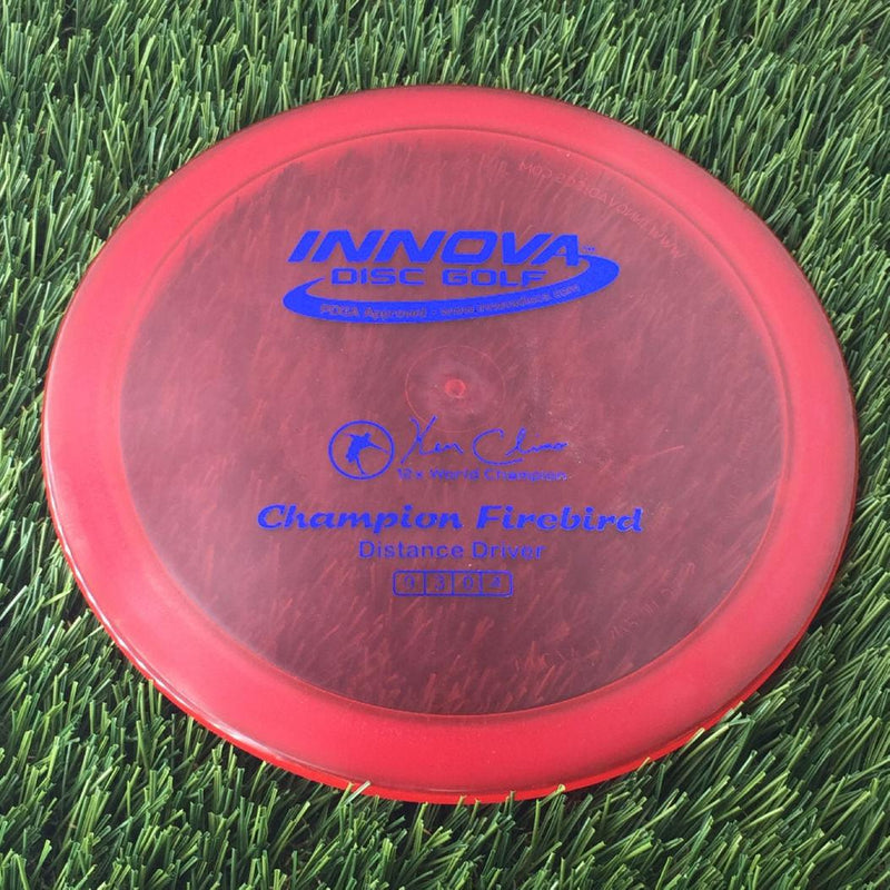 Innova Champion Firebird with Misprint Stamp - 159g - Translucent Red