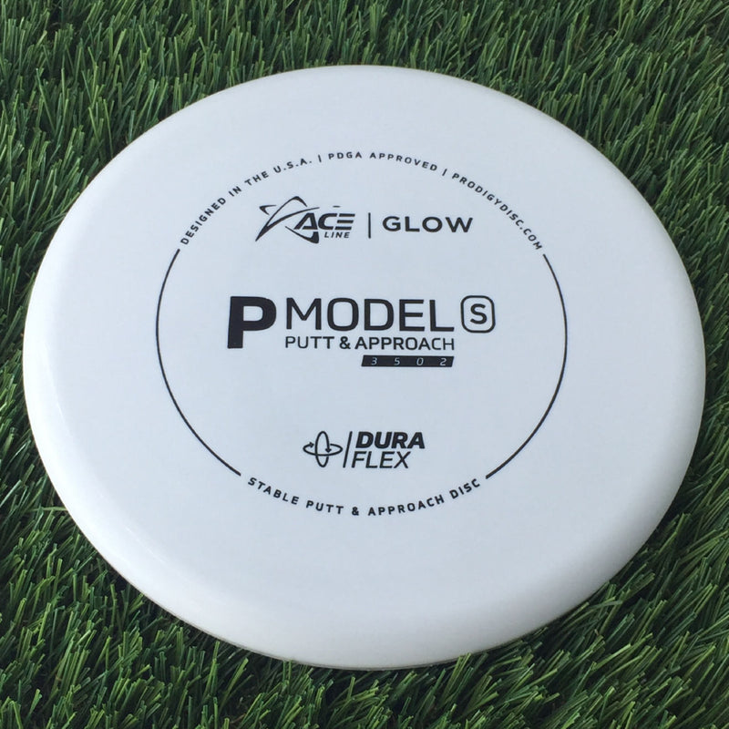 Prodigy Ace Line DuraFlex Color Glow P Model S with Cale Leiviska 2021 Bottom Stamp Stamp - 175g Off White