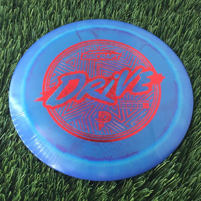 Discraft ESP Drive with Paige Pierce - PP Logo - ZigZag Pattern Stamp - 172g Dark Blue