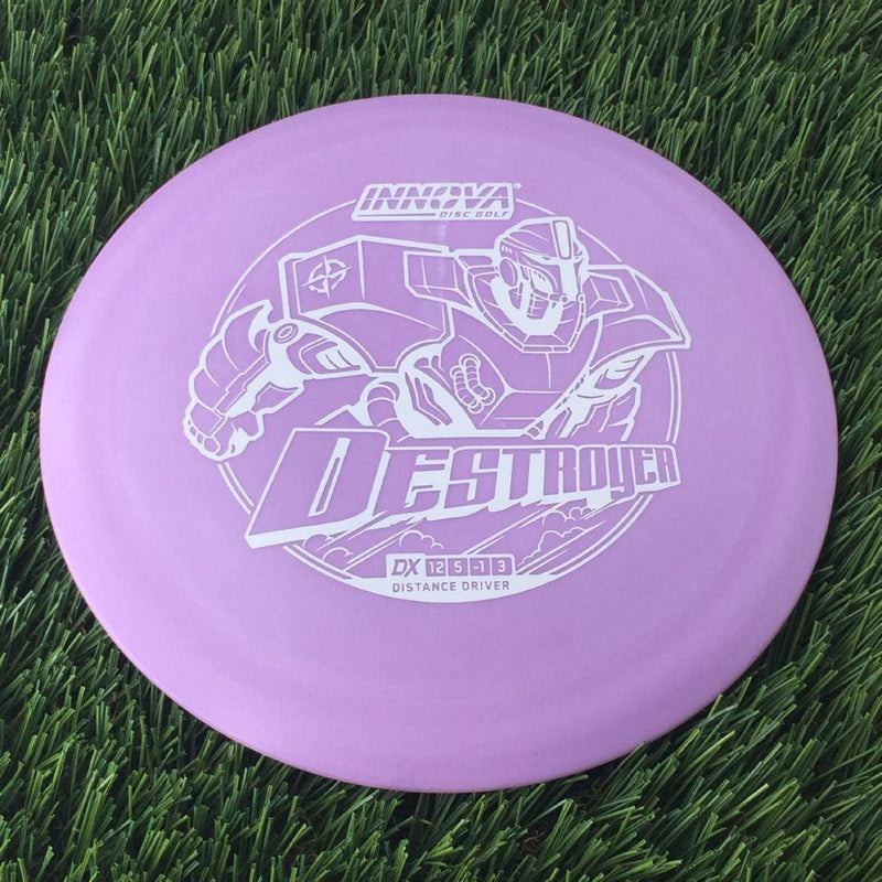 Innova DX Destroyer with Burst Logo Stock Stamp - 167g Purple