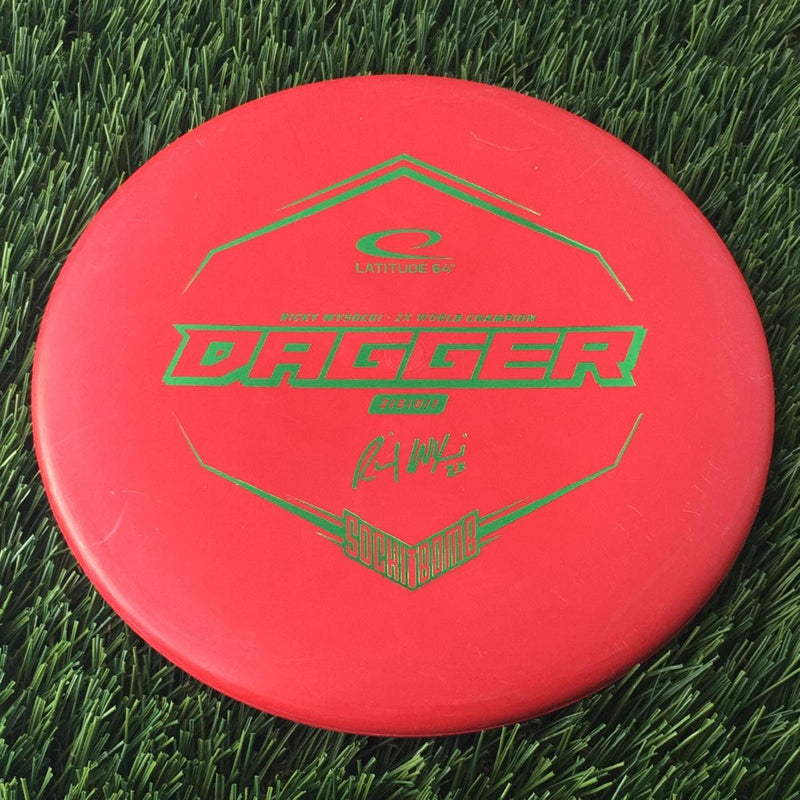 Latitude 64 Sense Dagger with Ricky Wysocki - 2X World Champion - SockiBomb Stamp - 173g - Solid Red