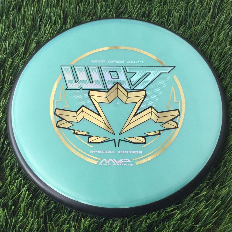 MVP Plasma Soft Watt with Maple Leaf - 2024 MVP Open Edition Stamp - 170g Mint Green