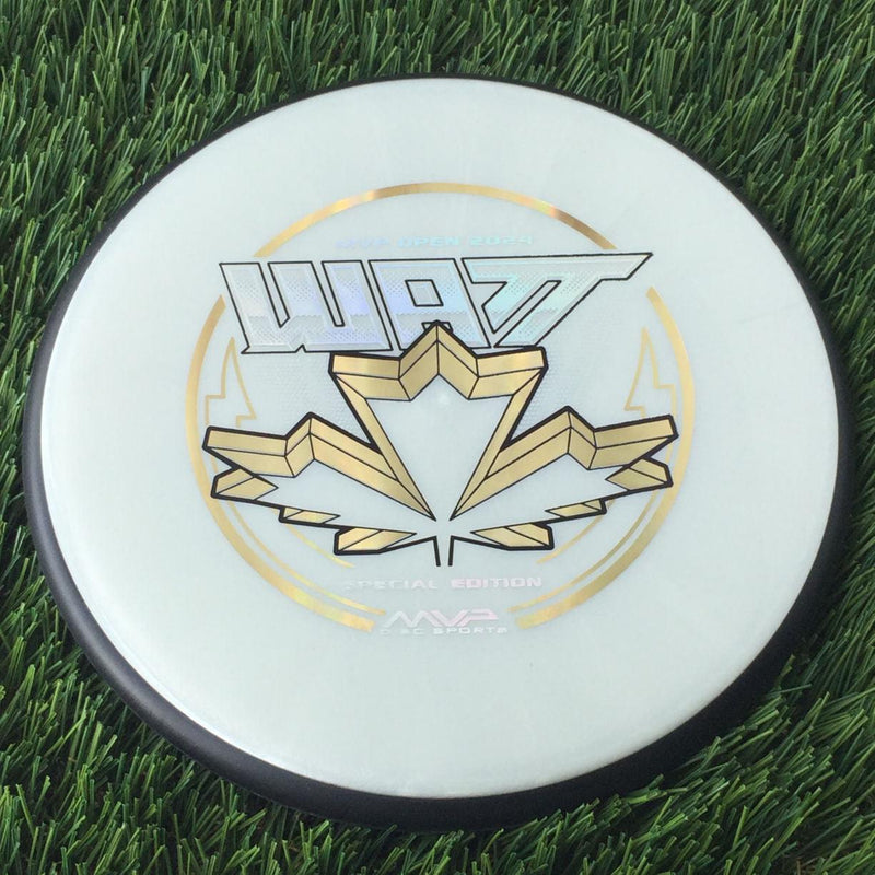 MVP Plasma Soft Watt with Maple Leaf - 2024 MVP Open Edition Stamp - 170g White