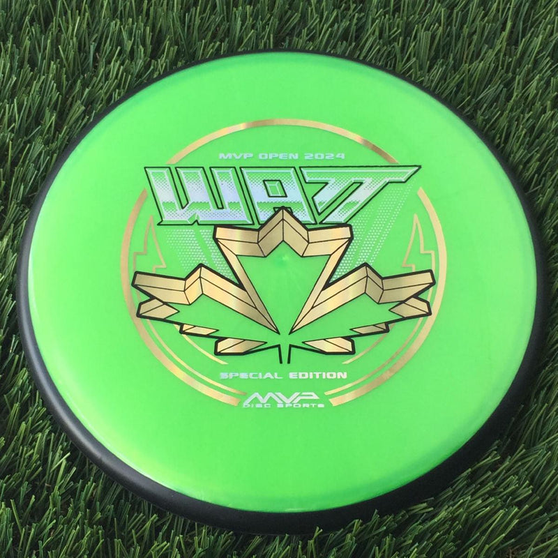 MVP Plasma Soft Watt with Maple Leaf - 2024 MVP Open Edition Stamp - 170g Green