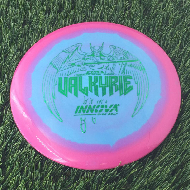 Innova Halo Star Valkyrie with Burst Logo Stock Stamp - 175g Bluish Pink