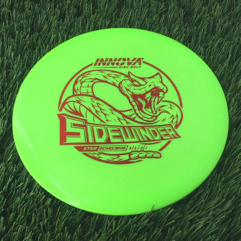 Innova Star Sidewinder with Burst Logo Stock Stamp - 166g Neon Green