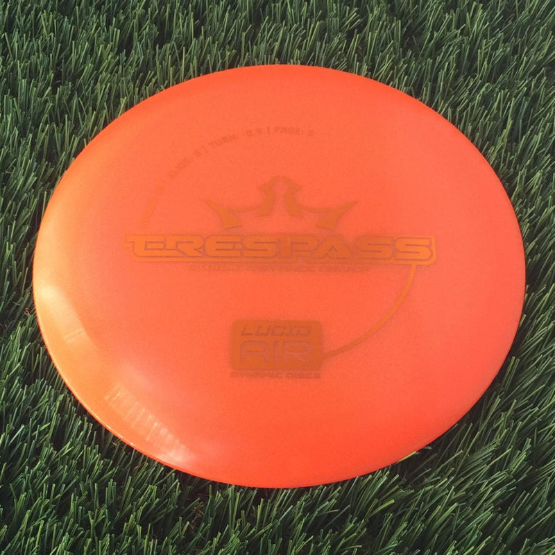 Dynamic Discs Lucid Air Trespass - 158g - Translucent Orange