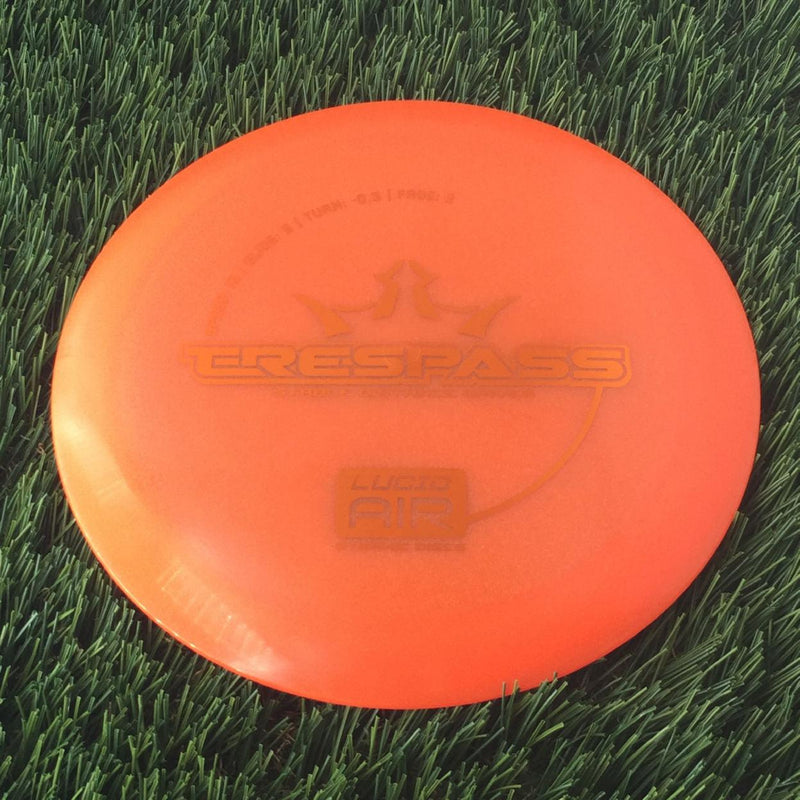 Dynamic Discs Lucid Air Trespass - 158g - Translucent Orange