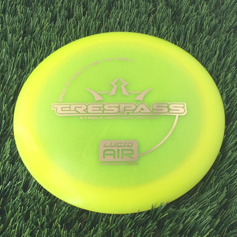 Dynamic Discs Lucid Air Trespass - 156g - Translucent Yellow