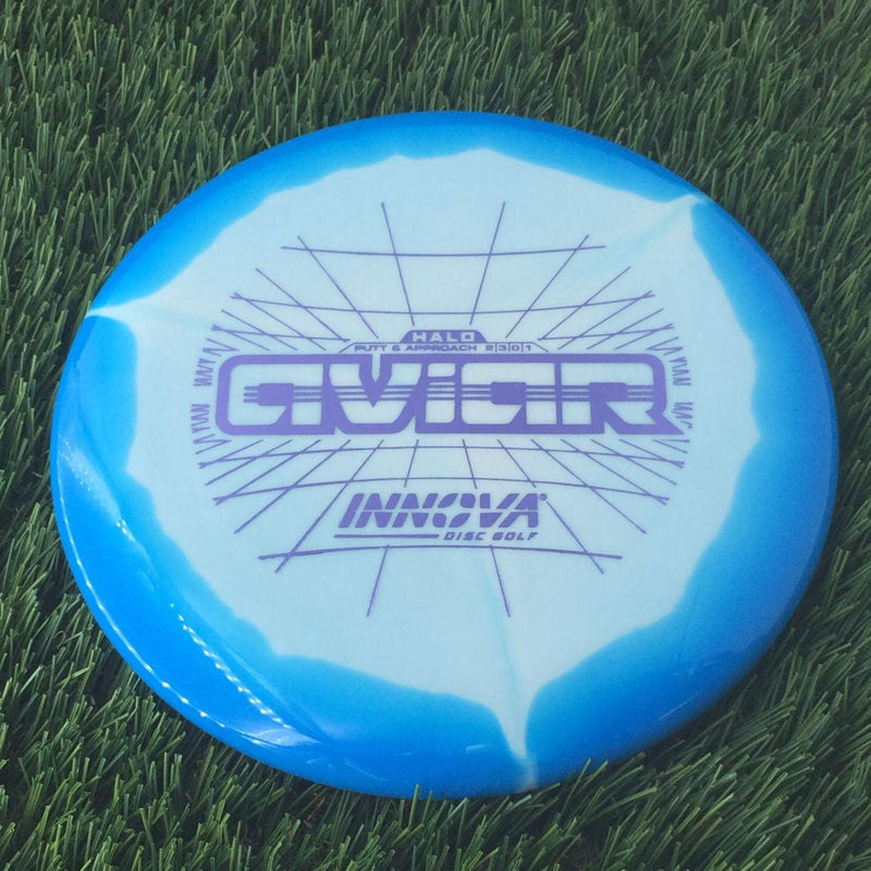 Innova Halo Star Aviar Putter with Burst Logo Stock Stamp - 168g Light Blue