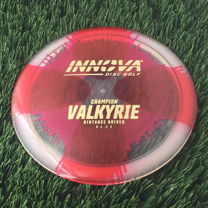 Innova Champion I-Dye Valkyrie with Burst Logo Stock Stamp - 175g - Translucent Dyed