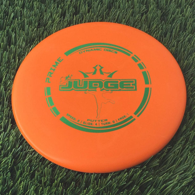 Dynamic Discs Prime EMAC Judge with EMAC Signature Stamp - 173g Orange