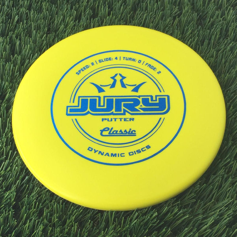 Dynamic Discs Classic (Hard) Jury - 173g Yellow