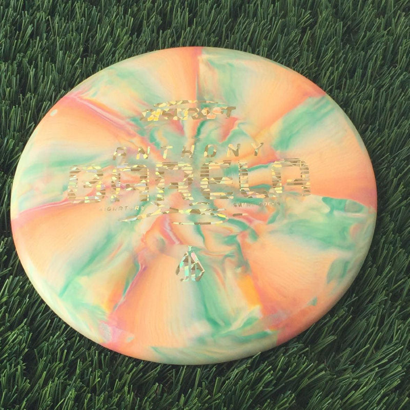 Discraft Crazy Tough CT Swirl Focus with Anthony Barela Signature - AB Stamp - 172g Orange