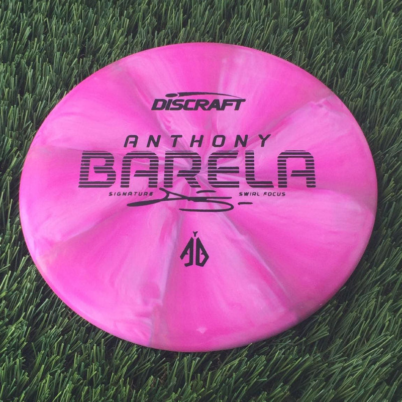 Discraft Crazy Tough CT Swirl Focus with Anthony Barela Signature - AB Stamp - 174g Pink