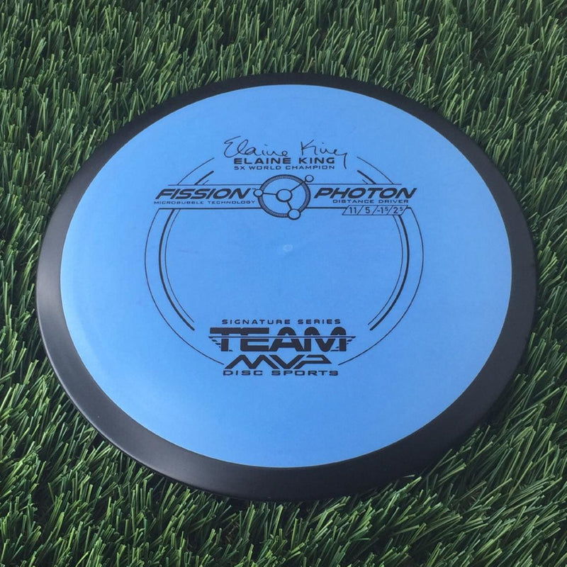 MVP Fission Photon with Elaine King 5x World Champion Stamp - 166g Blue