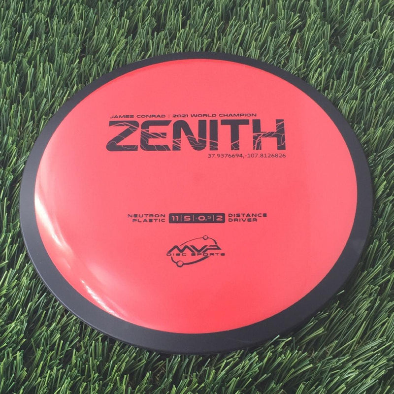 MVP Neutron Zenith with James Conrad | 2021 World Champion Stamp - 174g Red