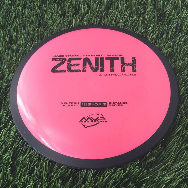 MVP Neutron Zenith with James Conrad | 2021 World Champion Stamp - 172g Pink