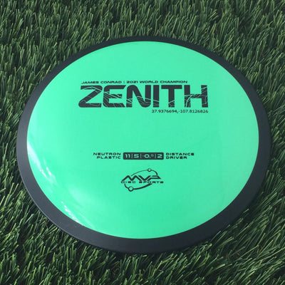 MVP Neutron Zenith with James Conrad | 2021 World Champion Stamp - 167g Green