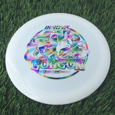 Innova Star Gorgon with Burst Logo Stock Stamp - 175g White