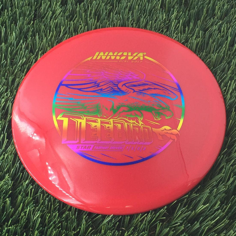 Innova Star Teebird with Burst Logo Stock Stamp - 175g Red