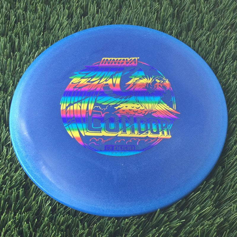 Innova DX Condor with Burst Logo Stock Stamp - 134g Blue