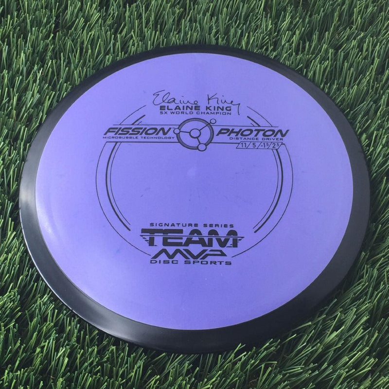 MVP Fission Photon with Elaine King 5x World Champion Stamp - 148g Purple