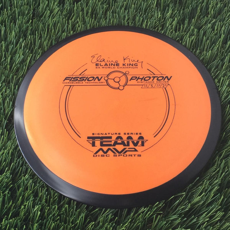 MVP Fission Photon with Elaine King 5x World Champion Stamp - 149g Orange