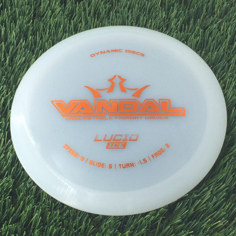 Dynamic Discs Lucid Ice Vandal - 171g - Translucent White