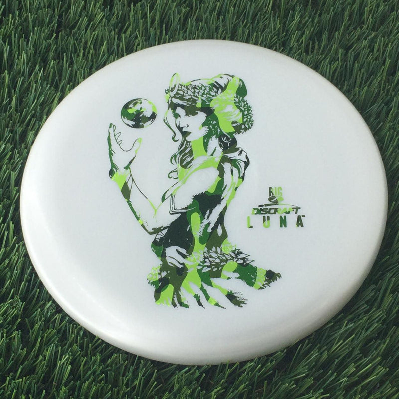 Discraft Big Z Collection Luna with Big Z Stock Stamp with Inside Rim Embossed PM Paul McBeth Stamp - 174g White