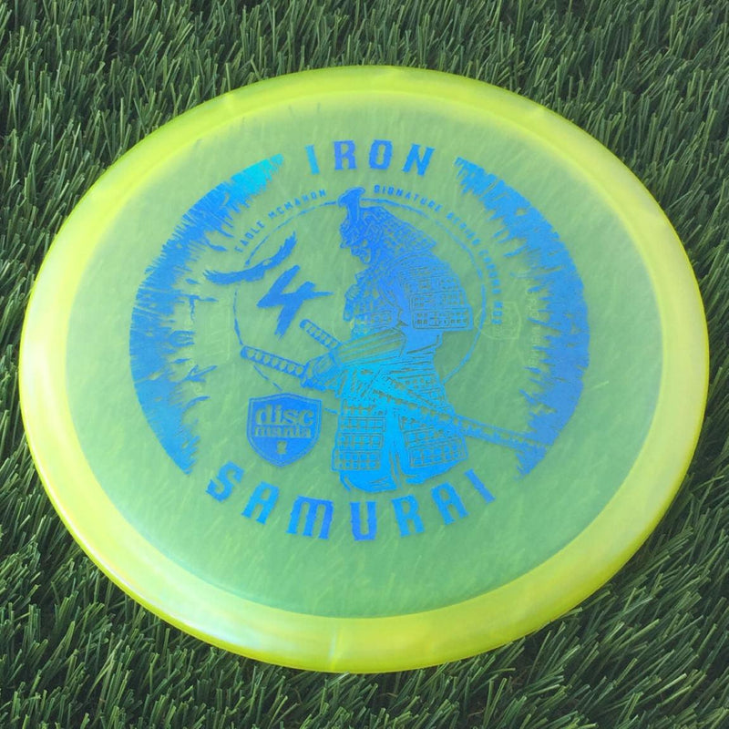 Discmania Chroma C-Line MD3 with Eagle McMahon Signature Series Iron Samurai 4 Stamp - 177g - Translucent Yellow