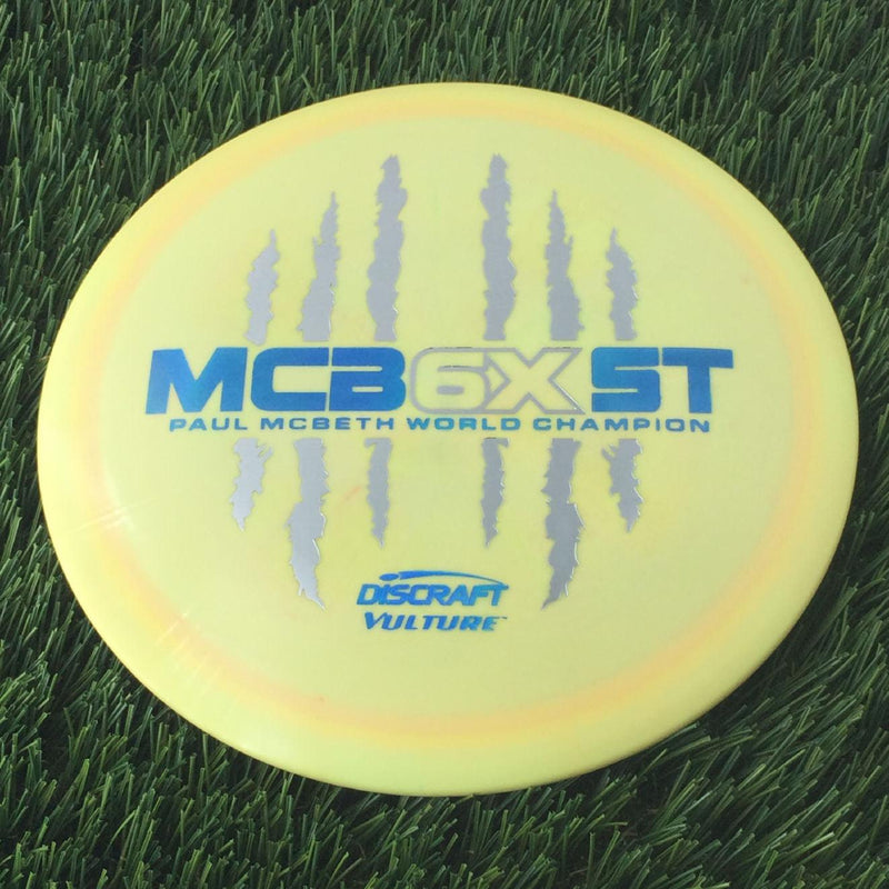 Discraft ESP Swirl Vulture with McBeast 6X Claw PM World Champ Stamp - 174g Orange