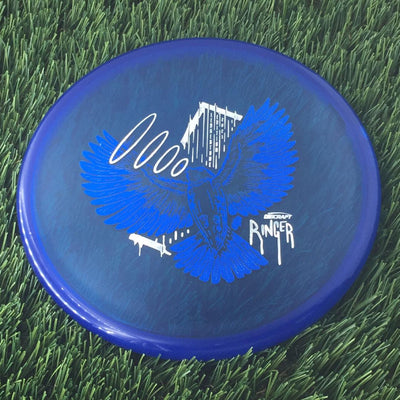 Discraft CryZtal Ringer with 2023 Ledgestone Edition - Wave 1 Stamp - 174g - Translucent Blue