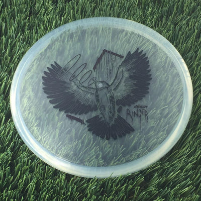 Discraft CryZtal Ringer with 2023 Ledgestone Edition - Wave 1 Stamp - 174g - Translucent Clear