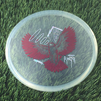 Discraft CryZtal Ringer with 2023 Ledgestone Edition - Wave 1 Stamp - 174g - Translucent Clear